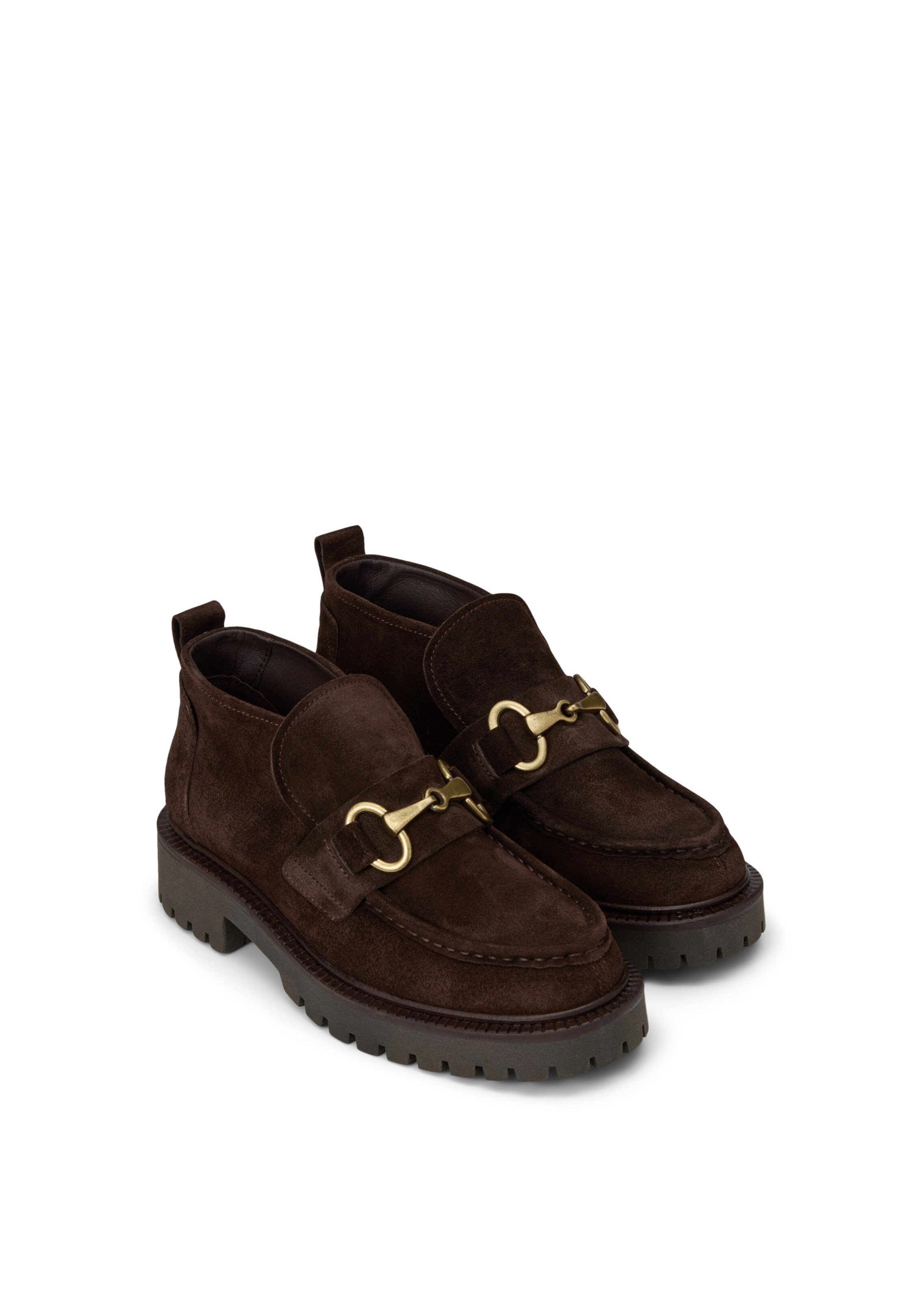 Marc O'Polo Ankle Boots 'Phia' in Braun