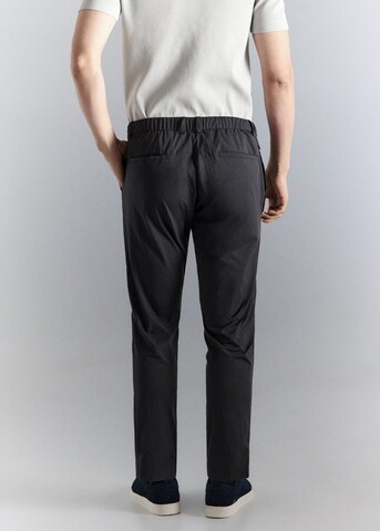 MANGO MAN Slim fit Chino Pants 'Due Performance' in Grey