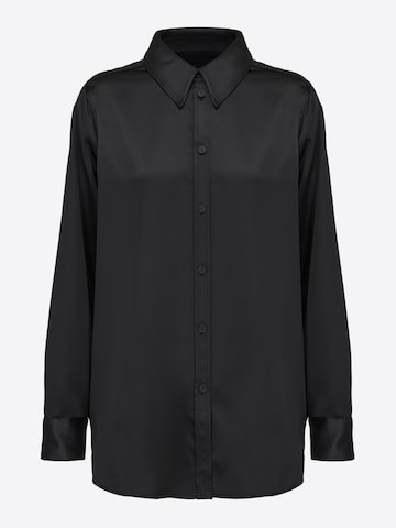 UNFOLLOWED x ABOUT YOU Bluza 'BOSSY' | črna barva: sprednja stran