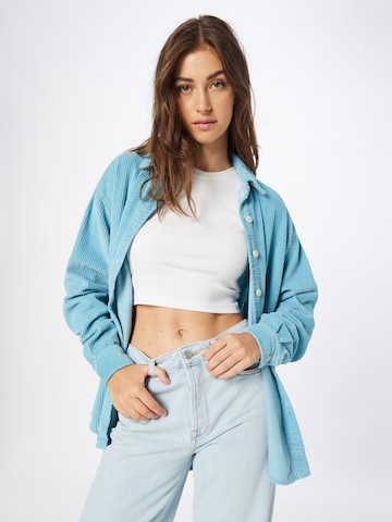 AMERICAN VINTAGE Bluse 'Padow' in Blau: predná strana