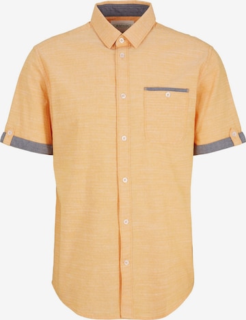 TOM TAILOR Overhemd in Oranje: voorkant