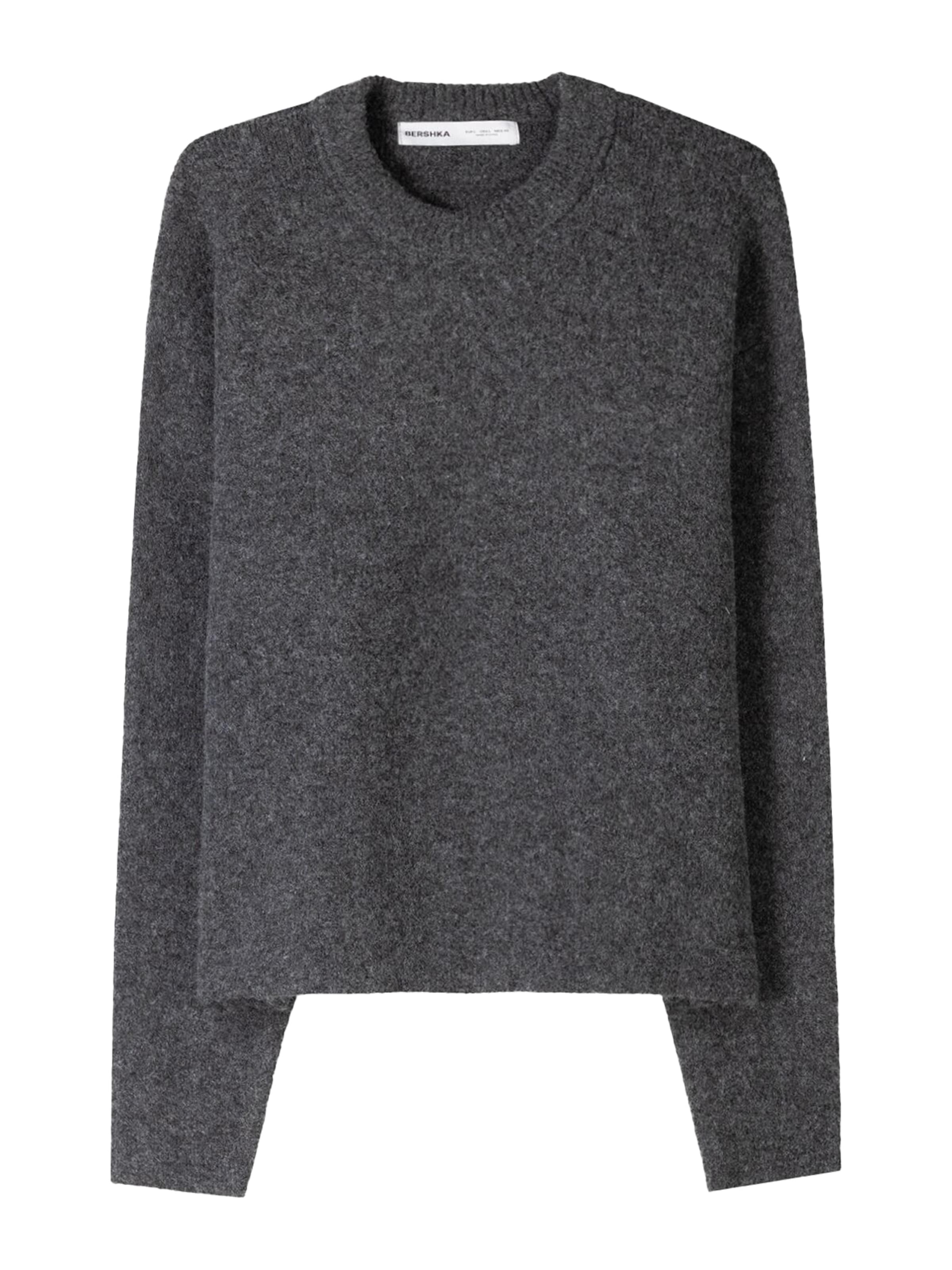 Pull-over Bershka en gris : devant