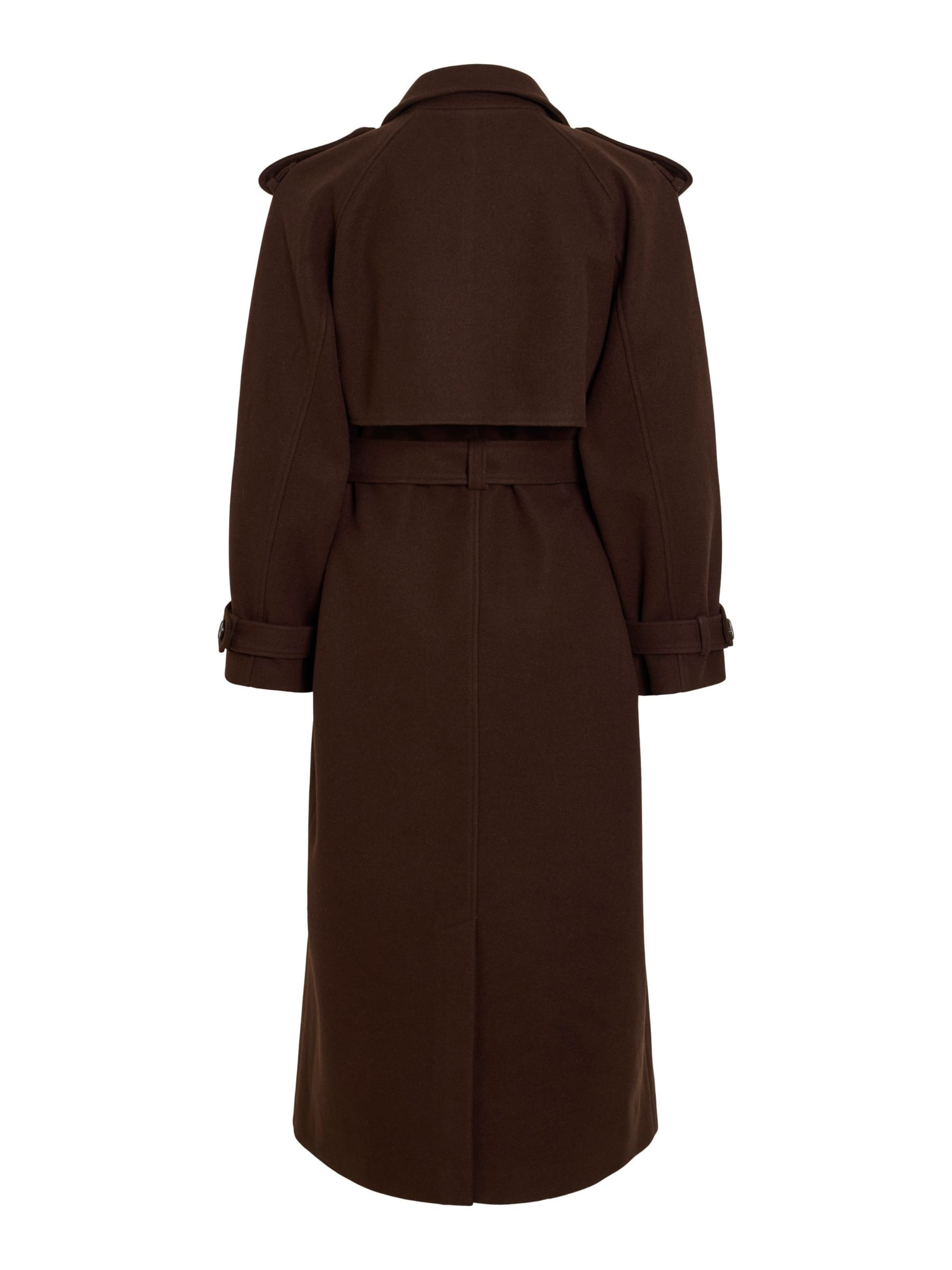 Manteau mi-saison 'VISofie' VILA en marron