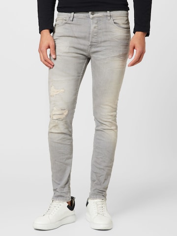 Young Poets Jeans 'Morten' in Grey: front