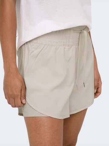 Loosefit Pantalon de sport 'ONPMara' ONLY PLAY en beige