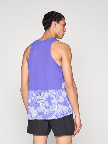 ASICS Toiminnallinen paita 'FUJITRAIL SINGLET' värissä sininen