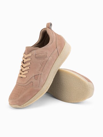Ombre Platform trainers in Beige