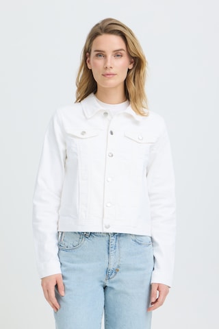 Pulz Tussenjas 'PZKatja' in Wit: voorkant