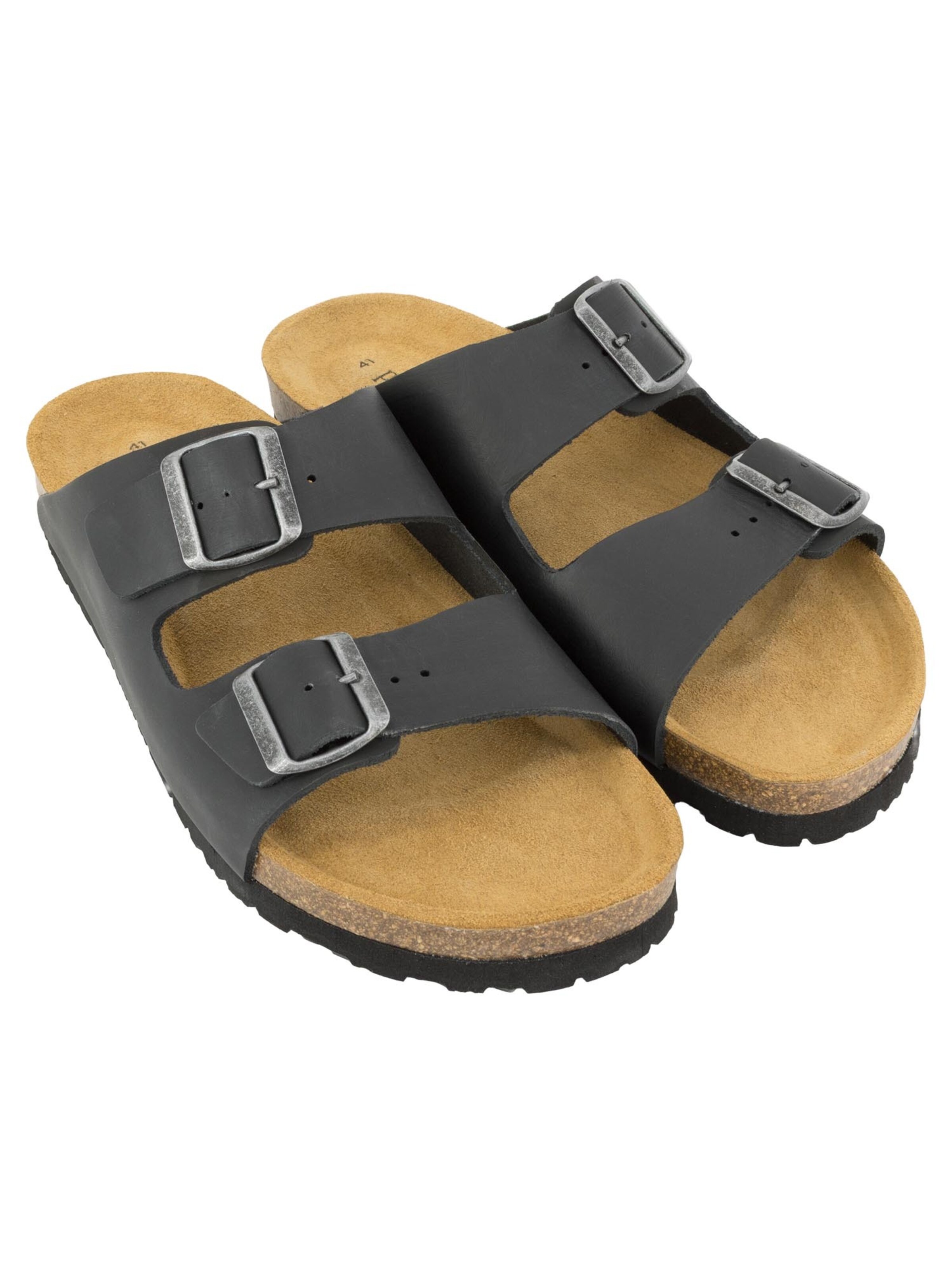 Piece Of Mind Muiltjes 'Comfort' in Zwart