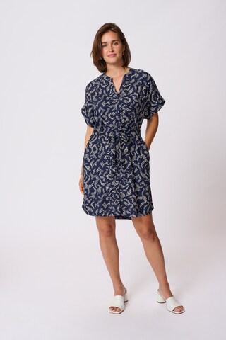 Kaffe Jurk 'Barton' in Blauw