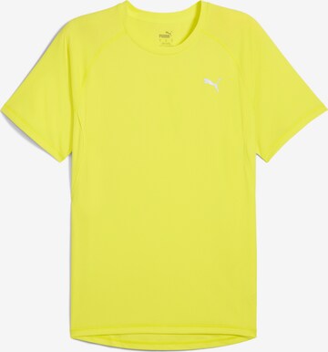 PUMA Performance shirt 'Run Velocity' in Yellow: front