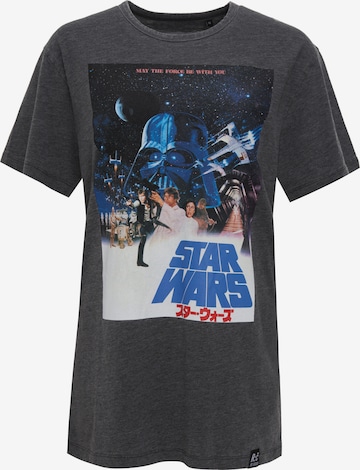 Recovered Shirt 'Star Wars International Poster' in Black: front