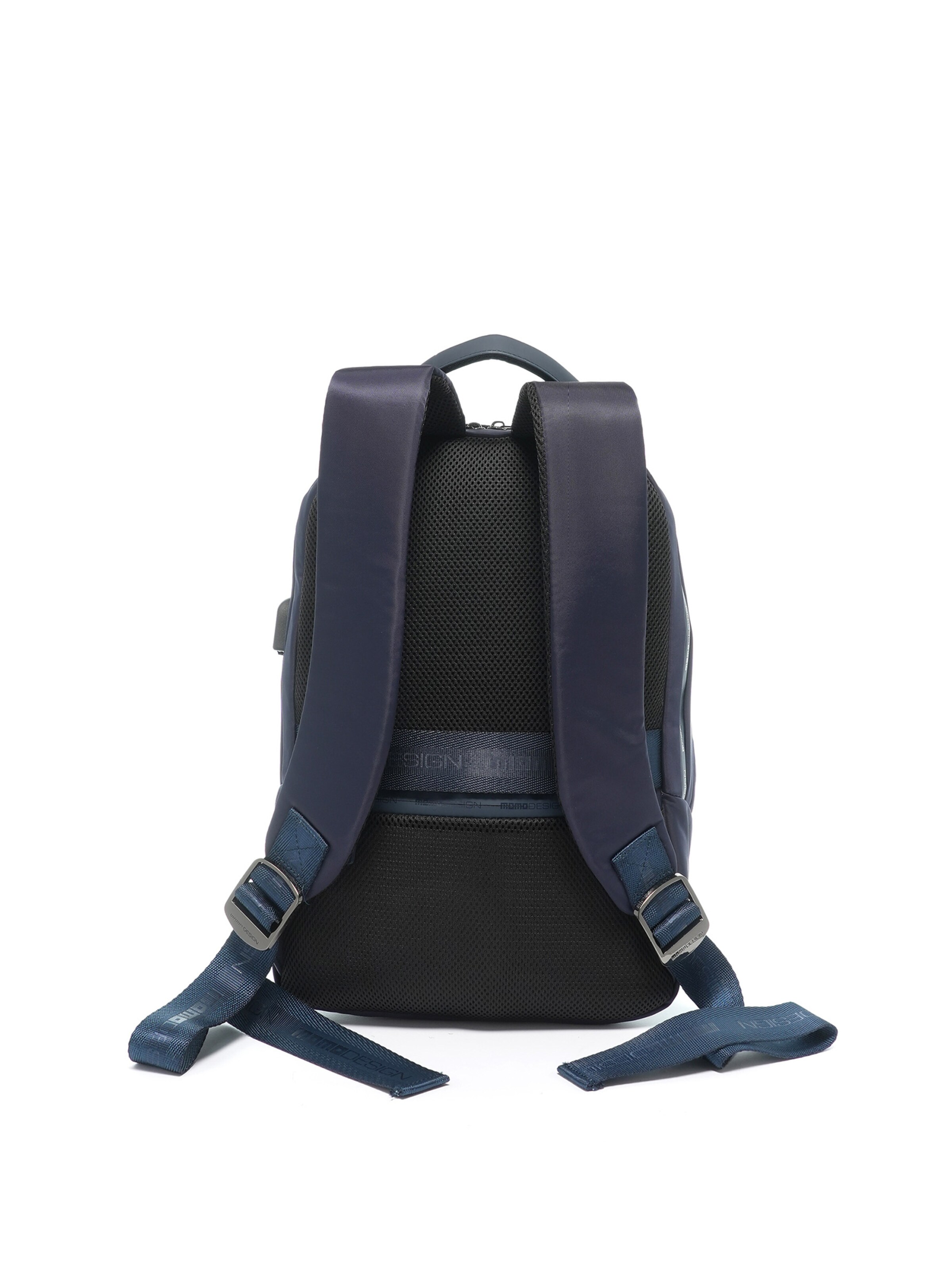 Zaino 'Zaino Momo Design Chiusura Zip Tasche Manico Nylon 29x36x16 cm' di Momo Design in blu
