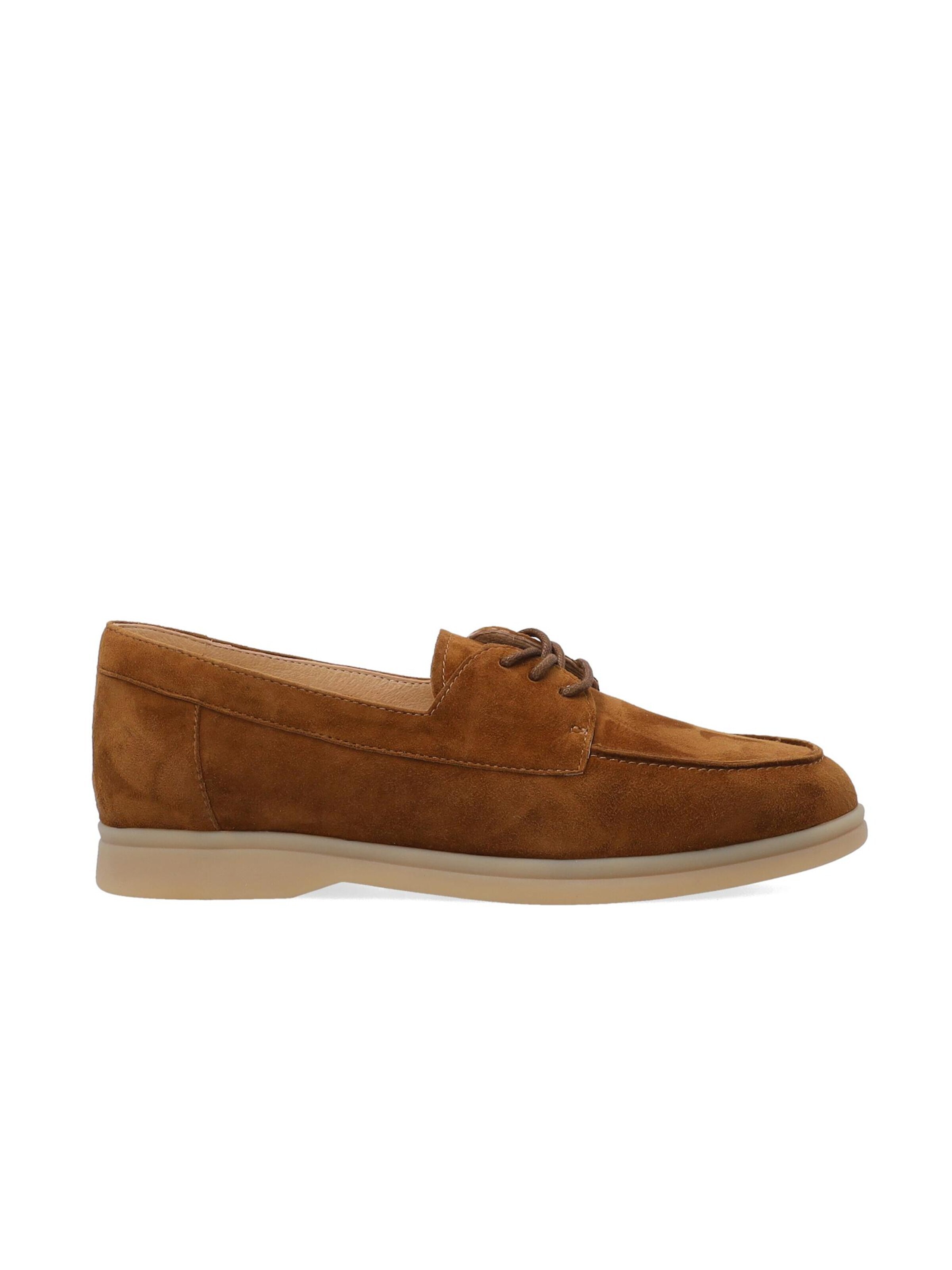 VENEZIA Classic Flats 'Venezia' in Brown: front