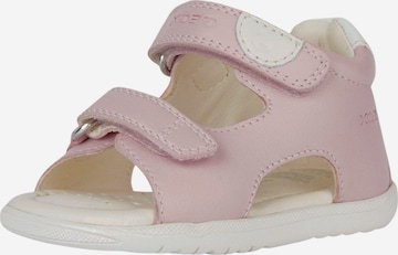 GEOX Open shoes in Pink: front
