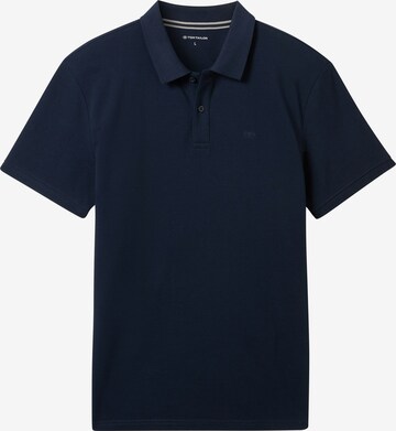 TOM TAILOR Poloshirt in Blau: predná strana