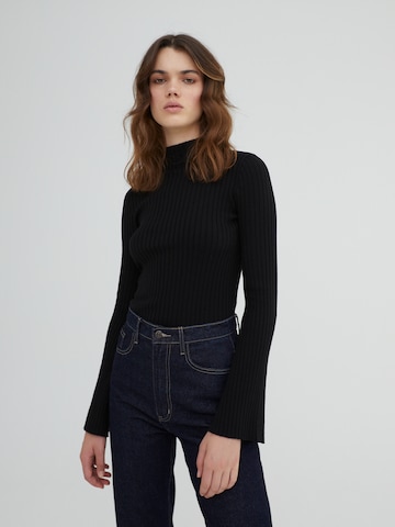 EDITED Pullover 'Delilah' i sort: forside