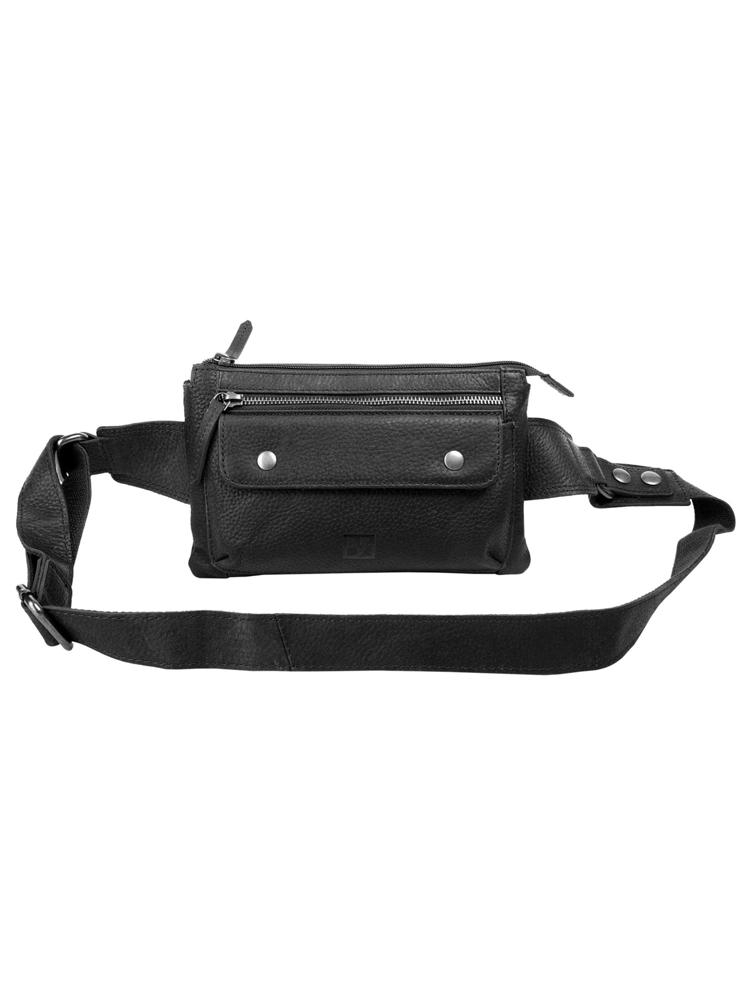 BODENSCHATZ Fanny Pack in Black: front