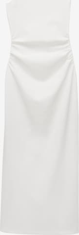 Robe Pull&Bear en blanc : devant