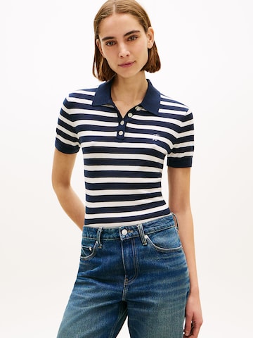 TOMMY HILFIGER Pullover in Blau: Vorderseite