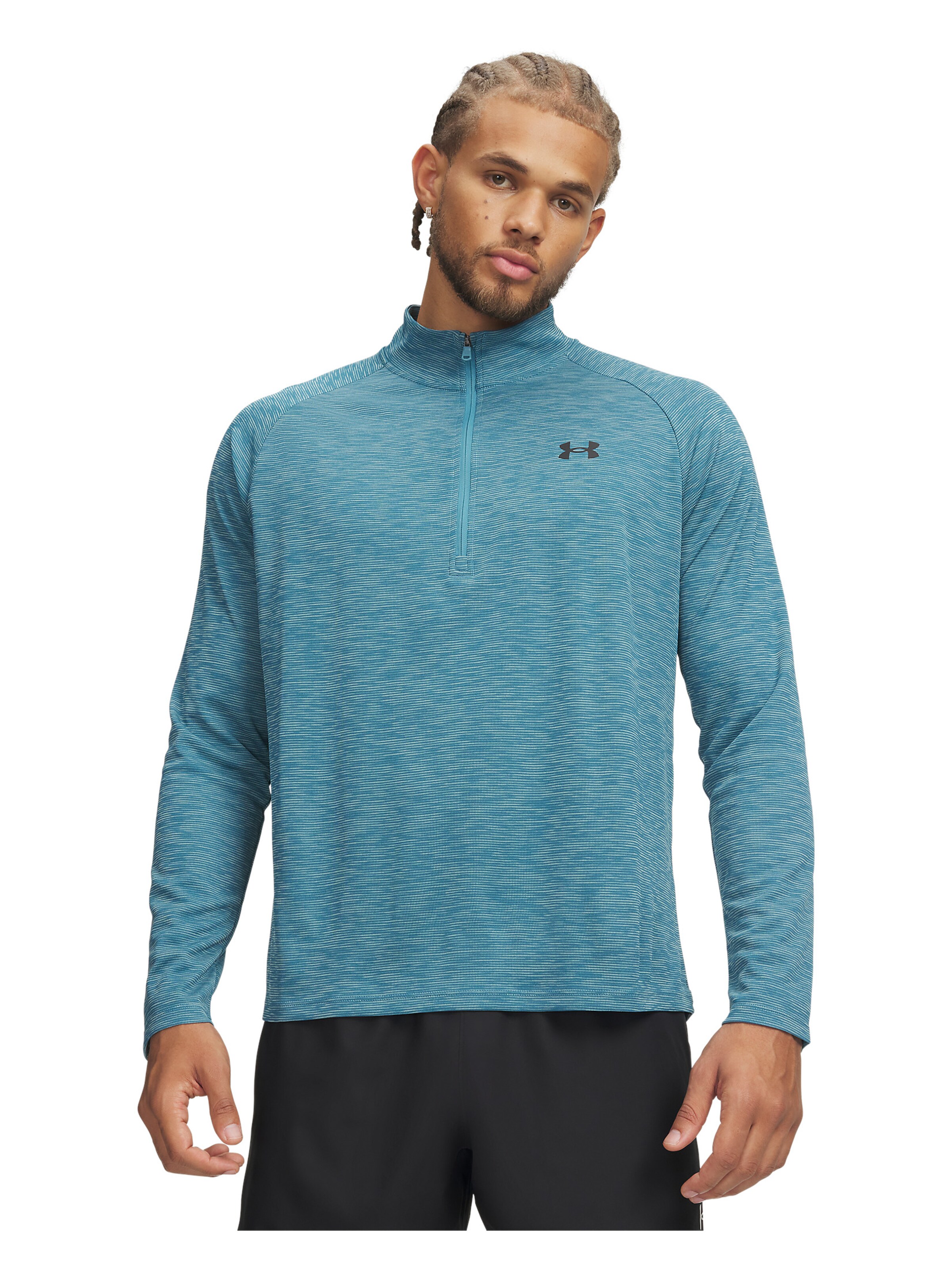 UNDER ARMOUR Performance shirt in Blue: front