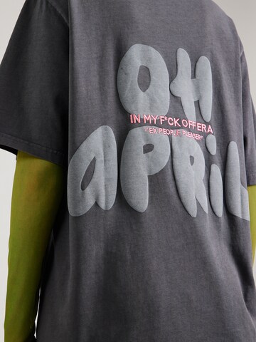 Maglia extra large di OH APRIL in grigio