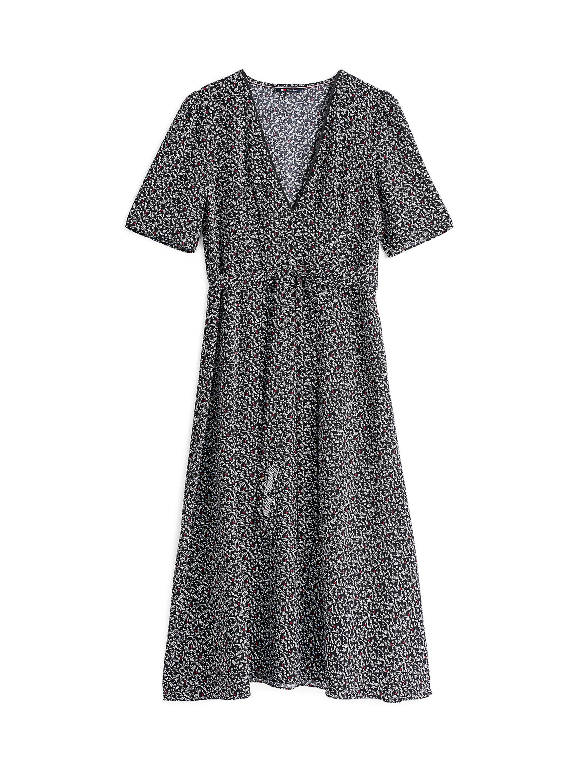 Tommy Jeans Dress in Black: front