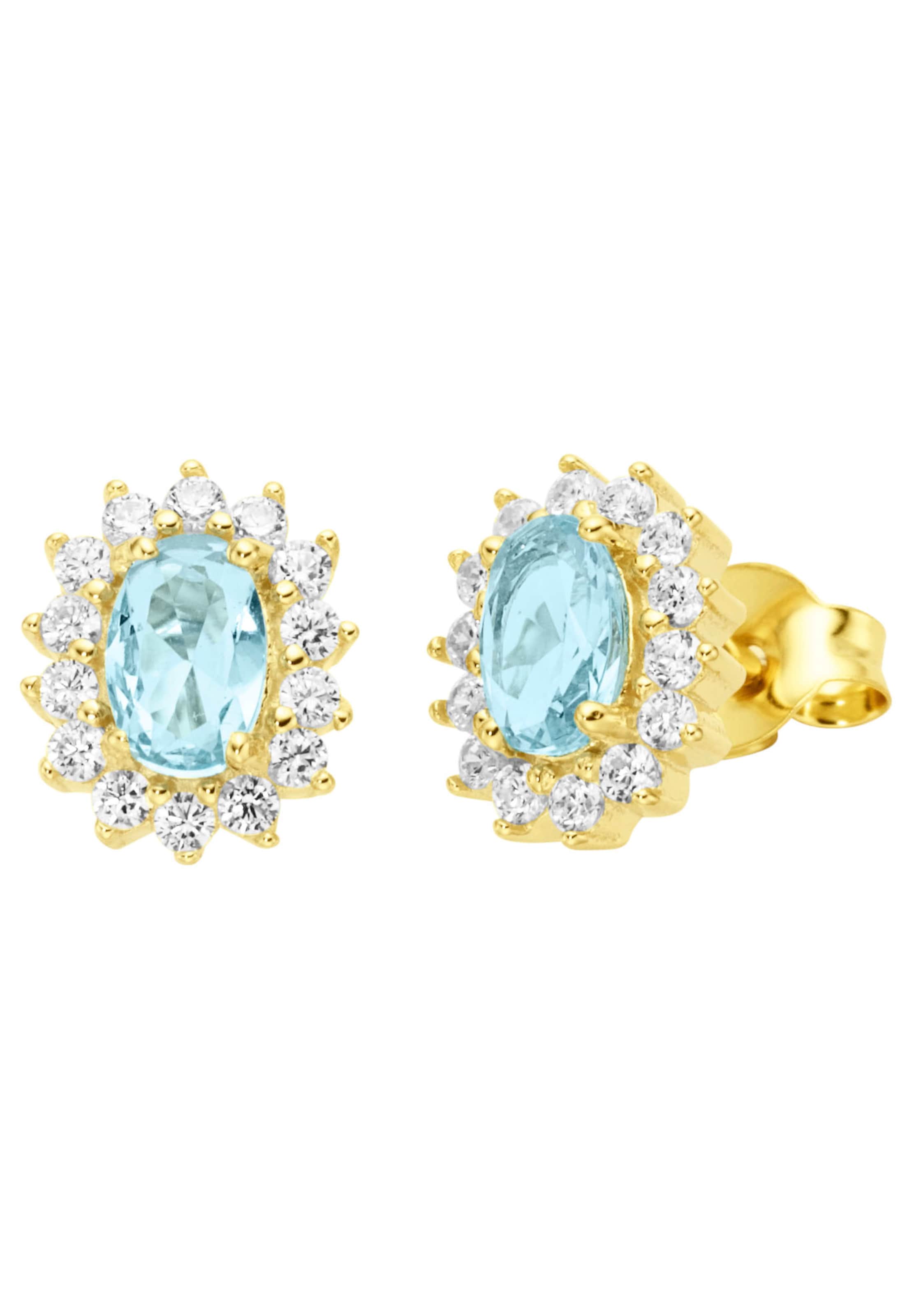 FIRETTI Ohrringe in Gold: Vorderseite