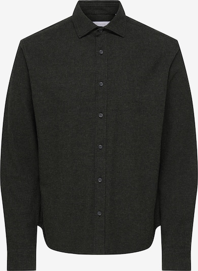 Only & Sons Chemise 'ONSALON' en S en noir, Vue avec produit