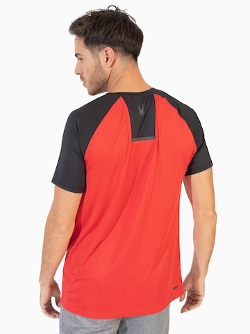 Spyder Functioneel shirt in Rood