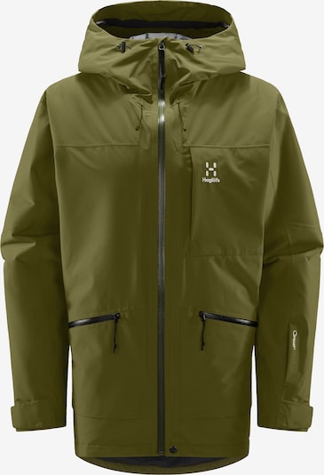 Haglöfs Outdoor jacket 'Lumi Insulated' in Olive / White, Item view