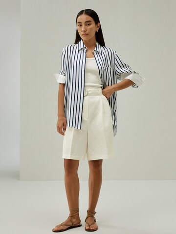 Camicia da donna di Lilysilk in blu