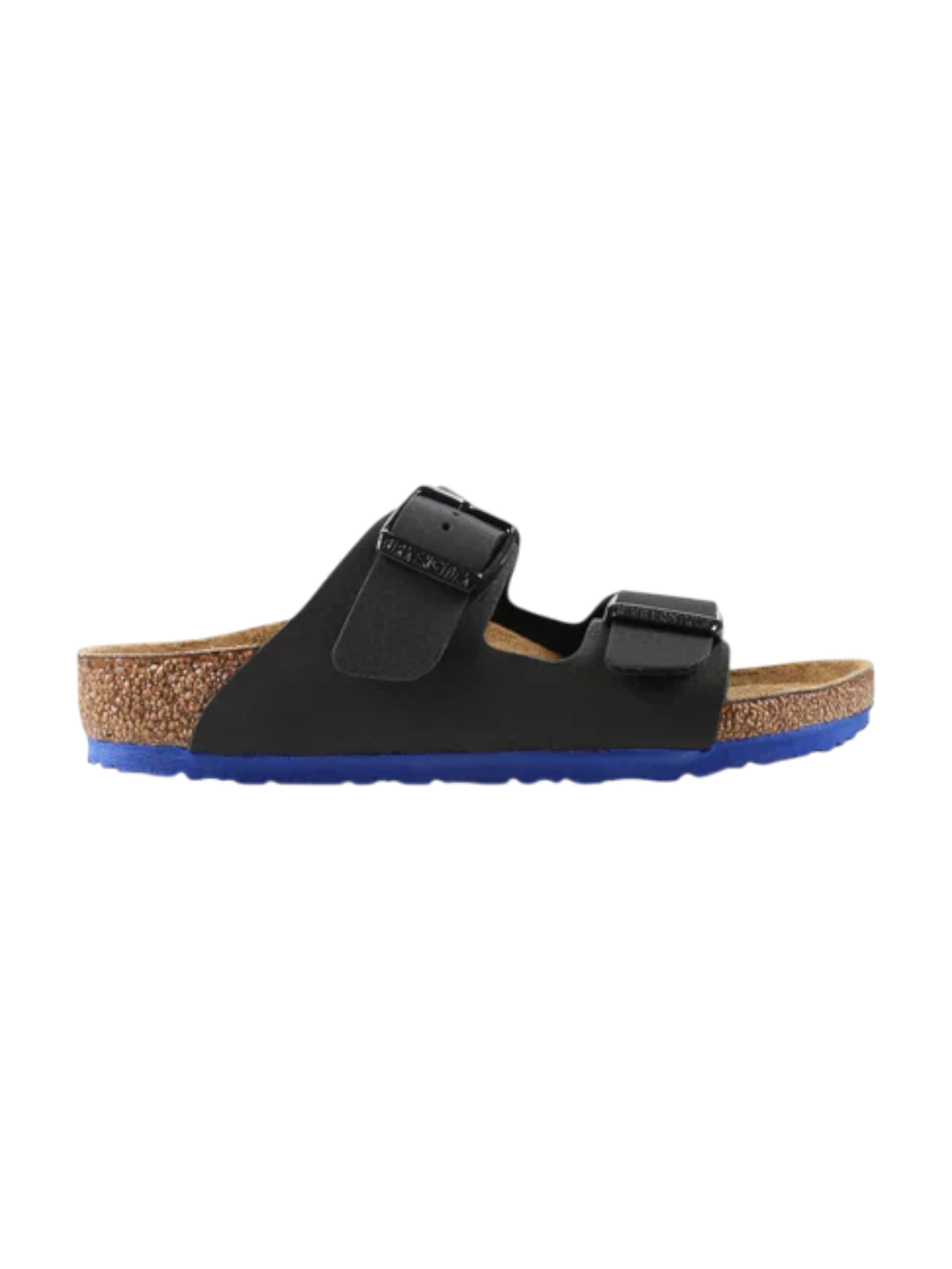 BIRKENSTOCK - Sandalias en negro: frente