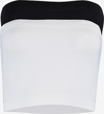 juoda Trendyol Bandeau Liemenėlė: priekis