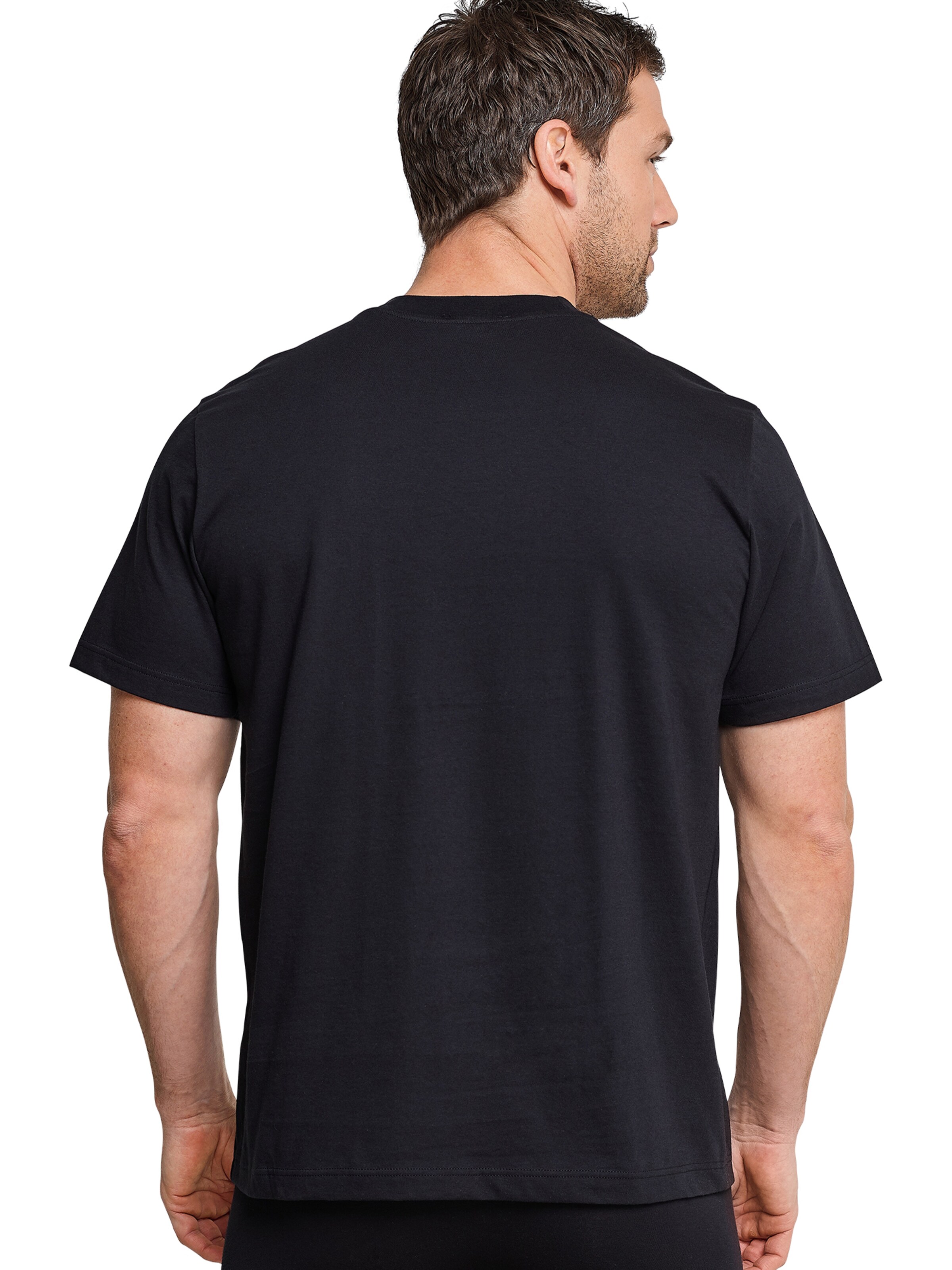 SCHIESSER Onderhemd in Zwart