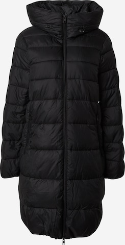 ESPRIT Zimný kabát - Čierna: predná strana