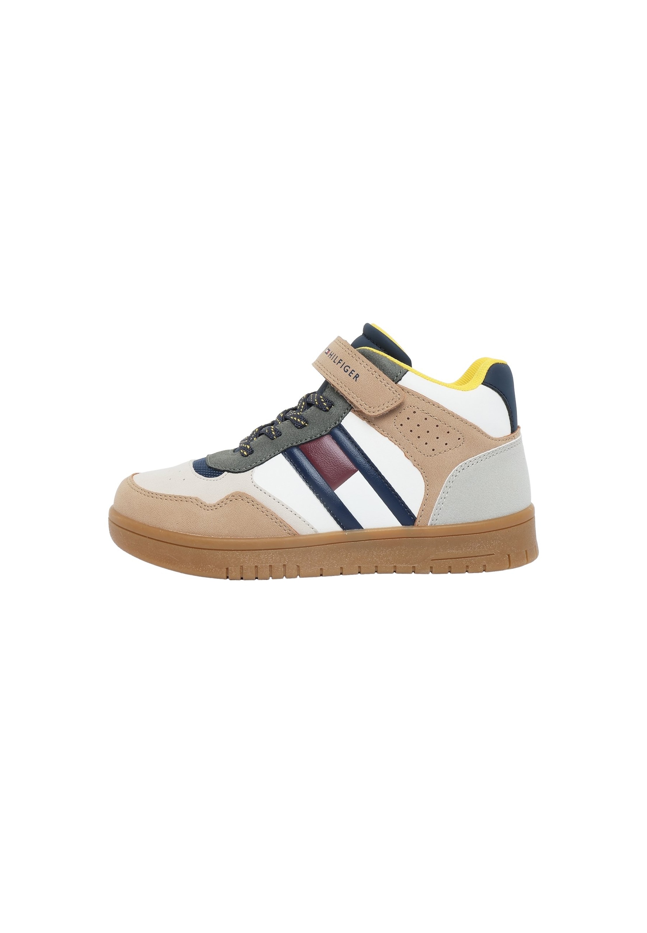 TOMMY HILFIGER Сникърси 'GLOVER' в бяло: отпред