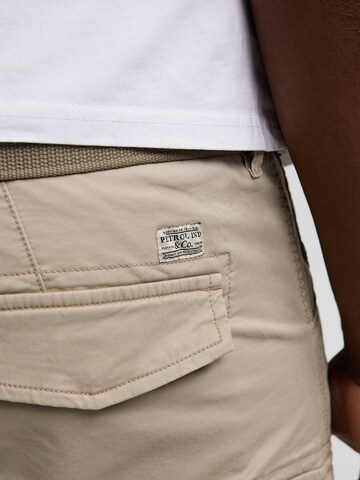 Petrol Industries - regular Pantalón cargo en beige