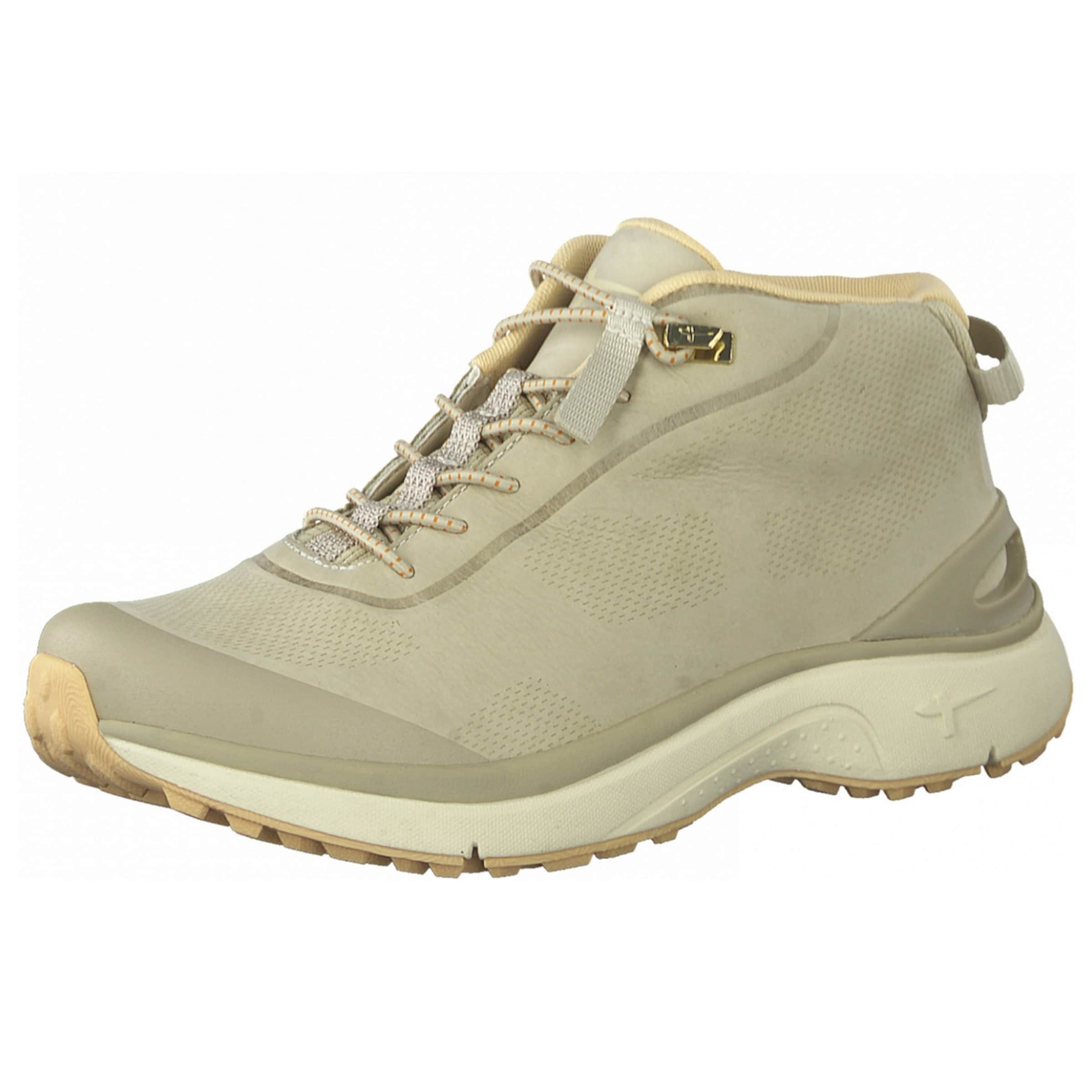 Chaussure de sport à lacets Tamaris en gris : devant