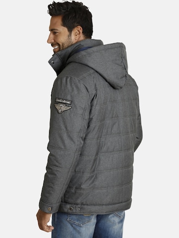 Jan Vanderstorm Between-Season Jacket 'Juhapekka' in Grey