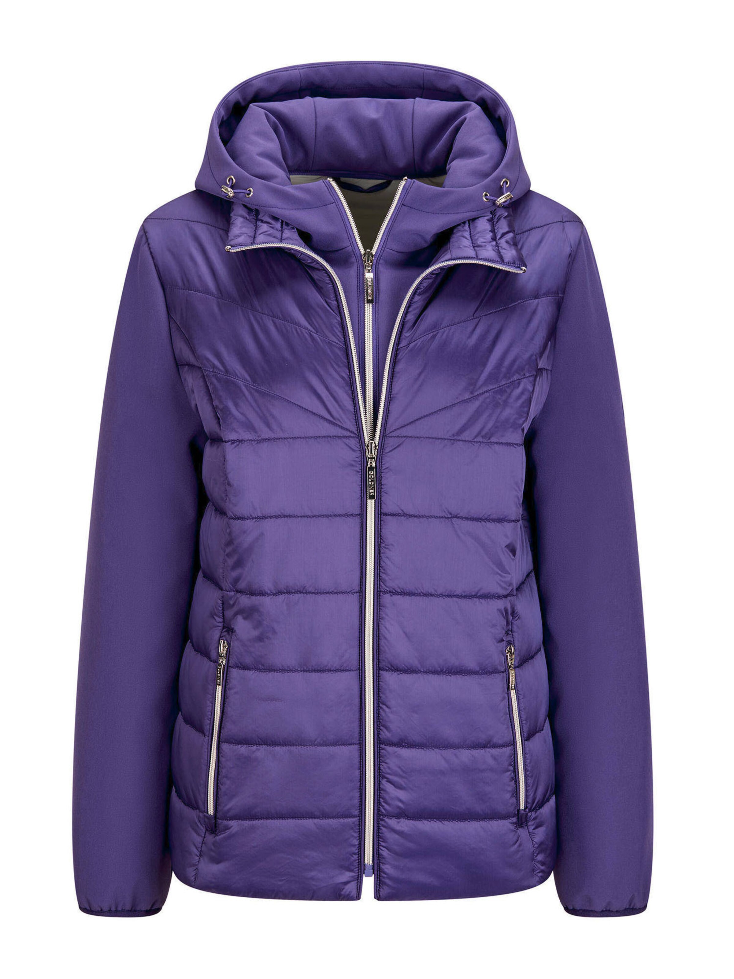 Goldner Between-season jacket in Purple: front