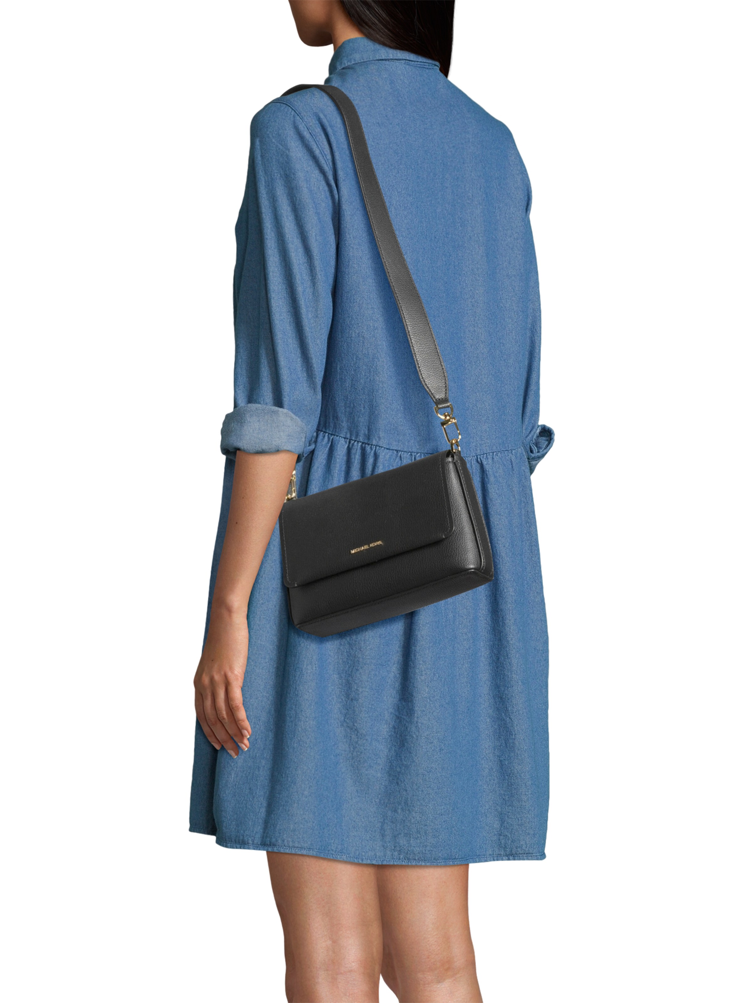 MICHAEL Michael Kors Τσάντα ώμου σε μαύρο: μπροστά