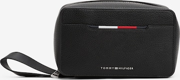 TOMMY HILFIGER Toilettilaukku värissä musta: etupuoli