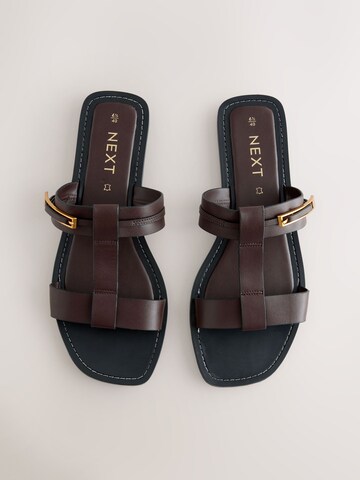 Next Pantolette in Braun