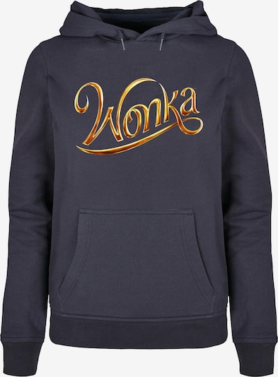 ABSOLUTE CULT Sweatshirt 'Wonka' in navy / gold, Produktansicht