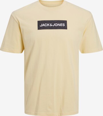 JACK & JONES Shirt in Geel: voorkant