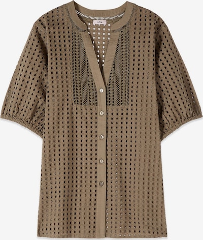 oltre Bluse in S in grasgrün, Produktansicht