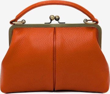 Taschenkinder Handbag 'Kleine Olive – Leder Handtasche & Umhängetasche' in Orange: front