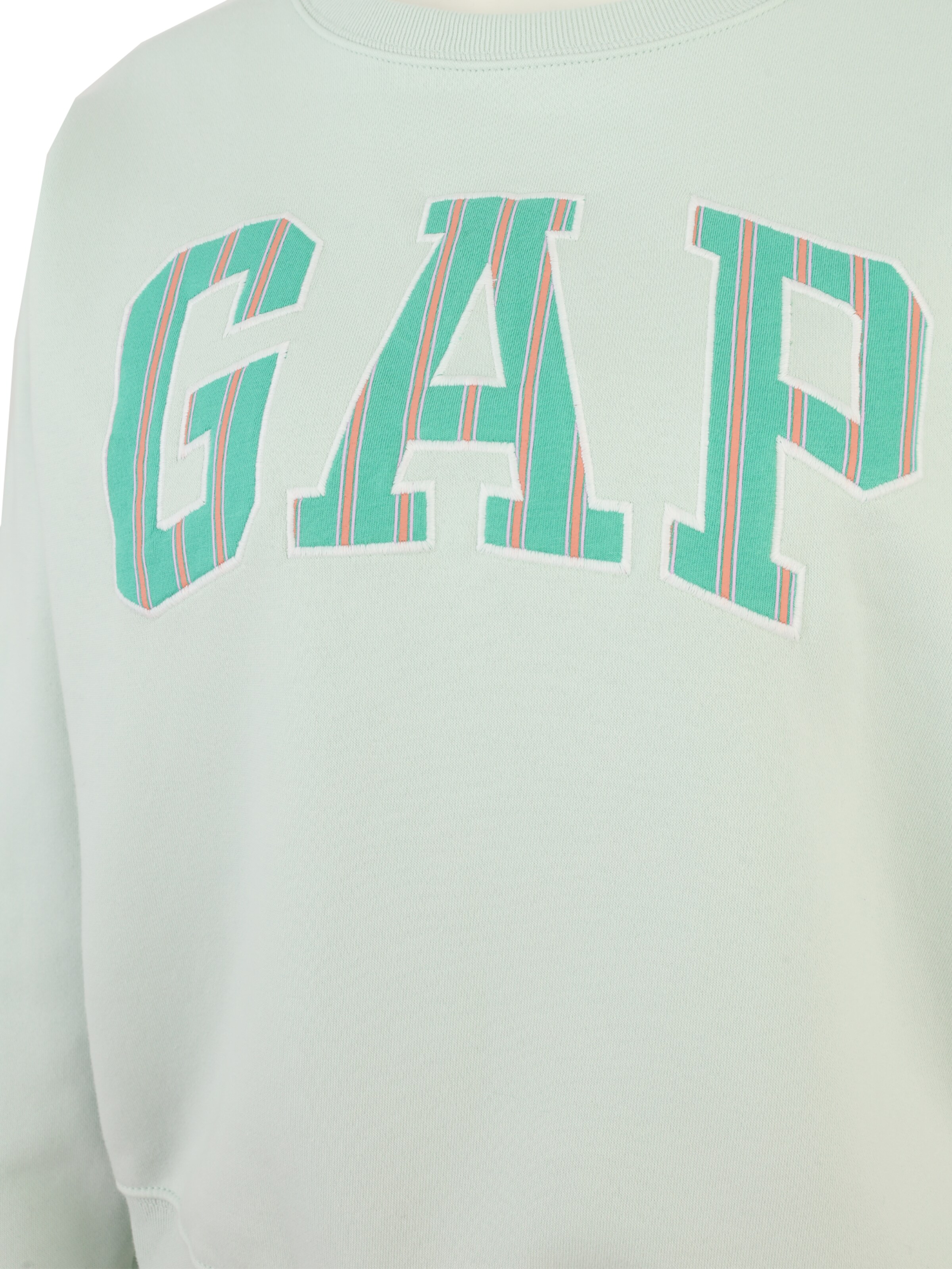 Sweat-shirt 'HERITAGE' Gap Petite en vert