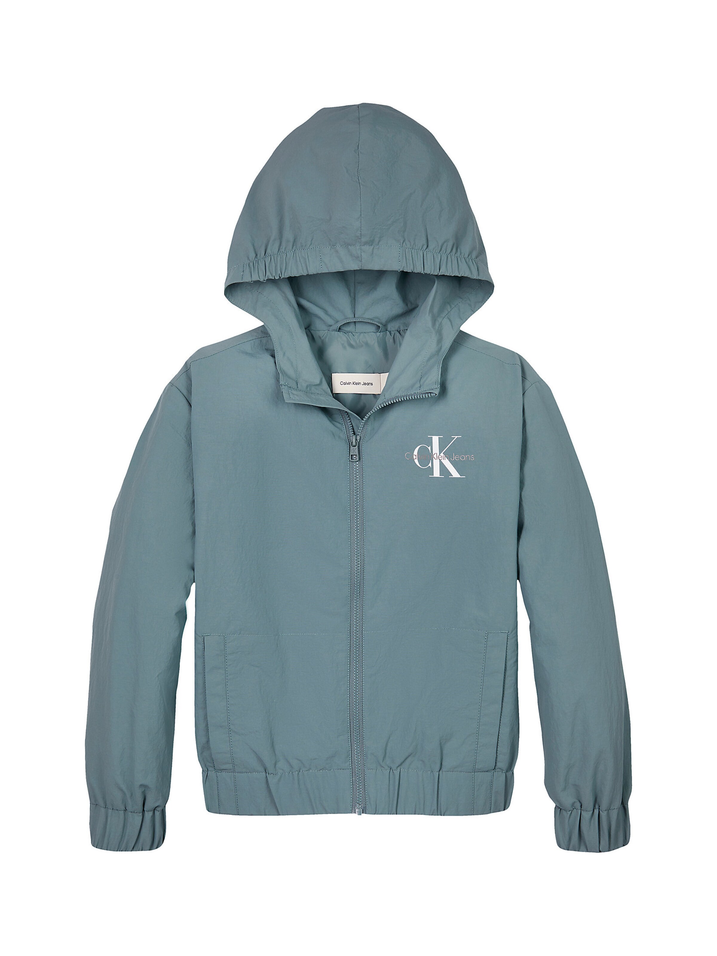 Calvin Klein Jeans Between-season jacket 'Essential' in Green: front